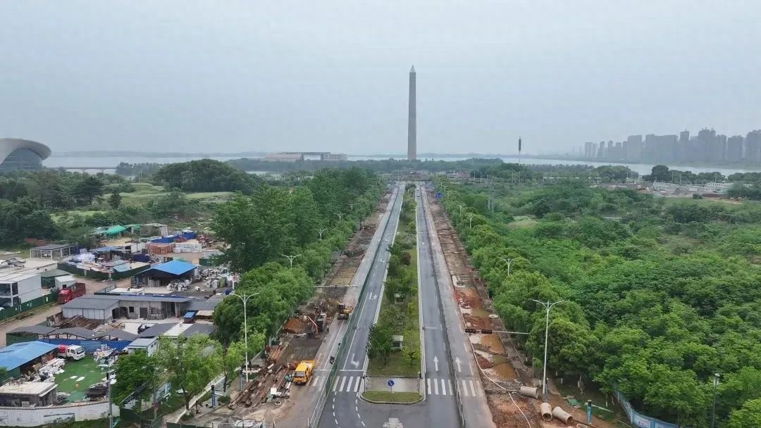 五一假期八里湖新区排水项目忙！管网建设进度如何？何时完工？