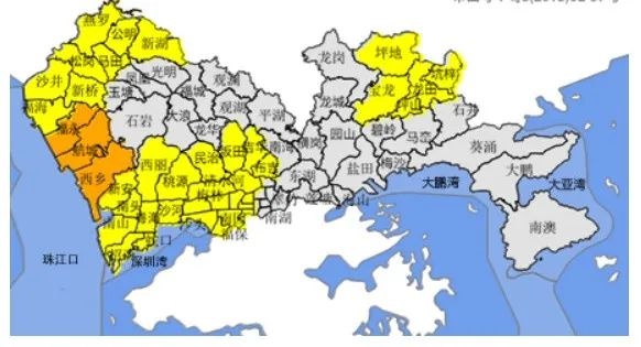 一秒天黑！深圳暴雨预警升级，多市拉响警报，航班延误咋回事？  第3张