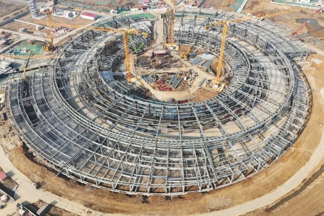 合肥先进光源项目主体建筑全面封顶！这座直径270米的科技巨兽将如何改变未来？