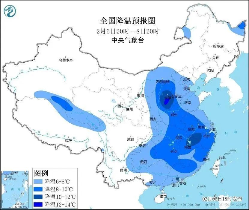 立春后竟迎来今冬最冷一天！寒潮横扫全国，你准备好了吗？  第3张