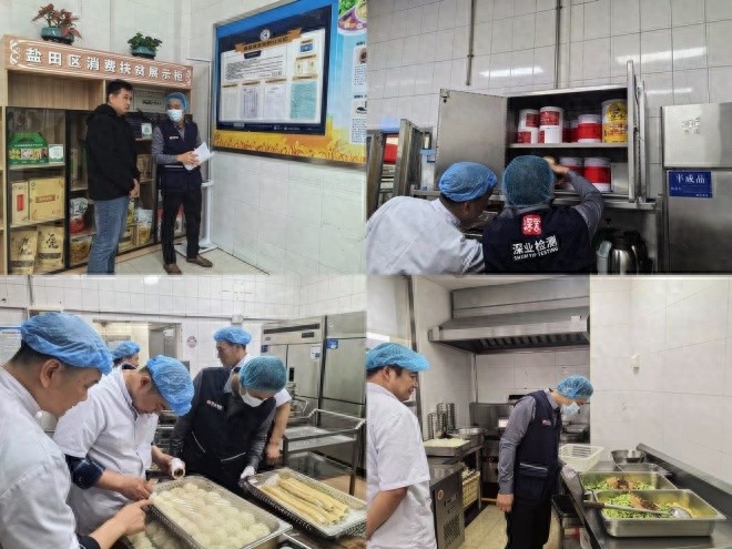 盐田区机关食堂食品安全大检查，你的午餐安全吗？