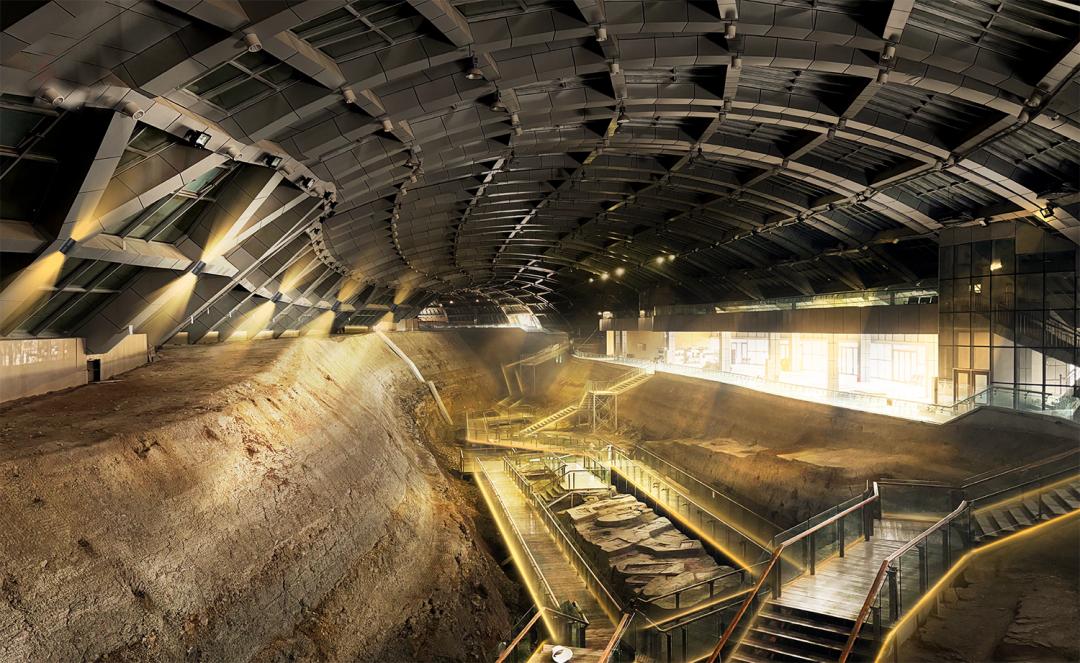 朝阳地质长廊震撼升级！探秘14米深地层，3000㎡化石奇观何时开放？  第2张