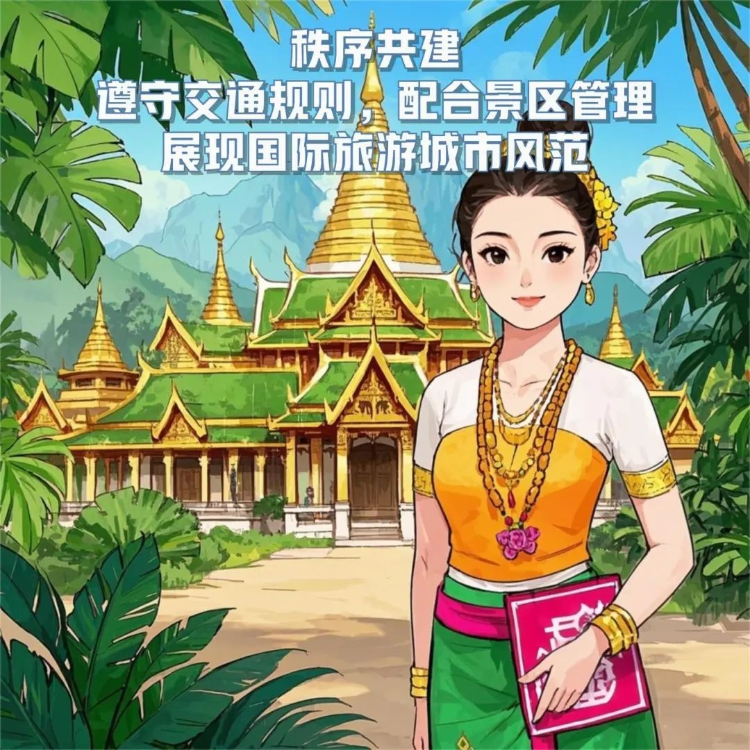 傣历新年泼水节将至，不文明现象频现？倡导文明泼水刻不容缓  第9张