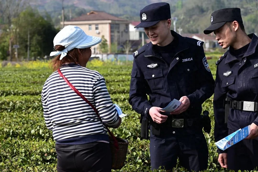 警民同心保茶季安全!茶庵铺派出所都做了啥?  第1张