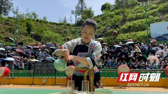 五一假期热门旅游城市人满为患，茶BA篮球赛却在夯吉村火爆开场？  第4张