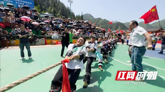 五一假期热门旅游城市人满为患，茶BA篮球赛却在夯吉村火爆开场？  第6张