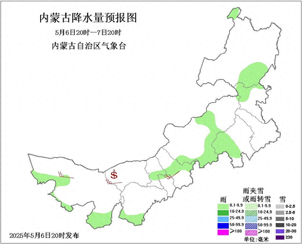 阿拉善盟等地有分散性小雨！强风沙尘来袭，气温降 4 到 6 度？