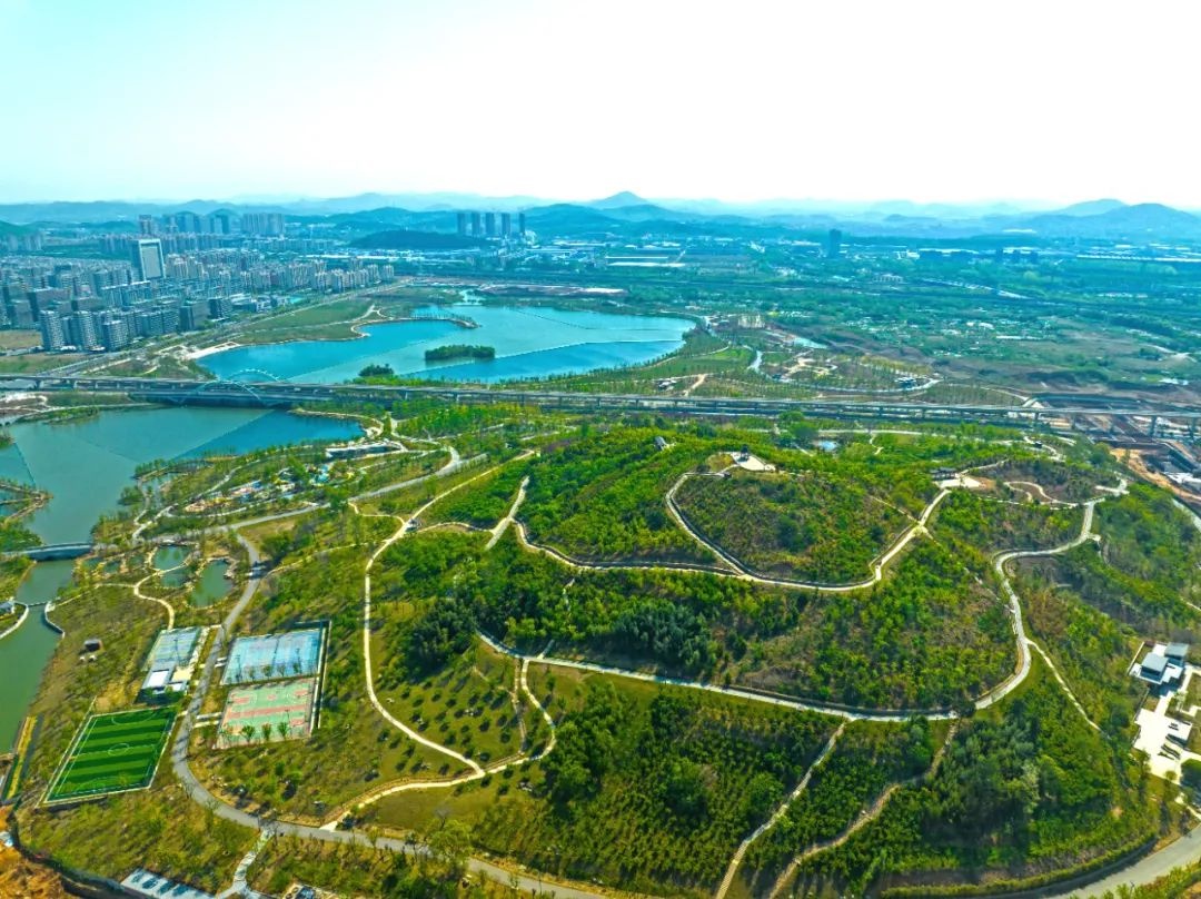 阳湖公园主体完工开放！马鞍山城南这张生态名片有多亮眼？  第5张