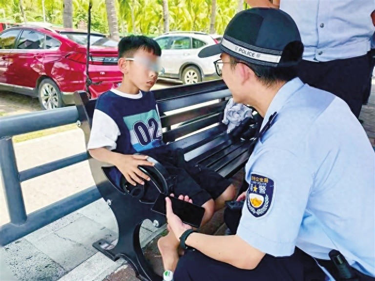孩子走丢民警暖心找回！5月2日这天三亚发生了啥？