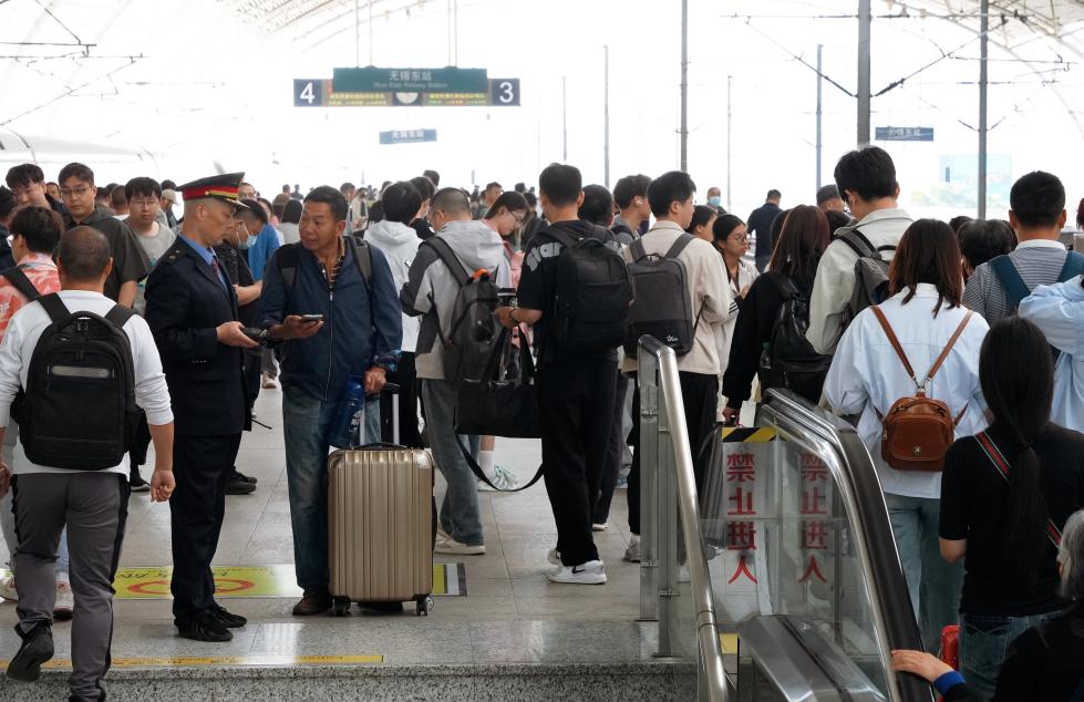 五一假期无锡热度爆表！铁路旅客大增，机场数据惊人？咋回事  第2张
