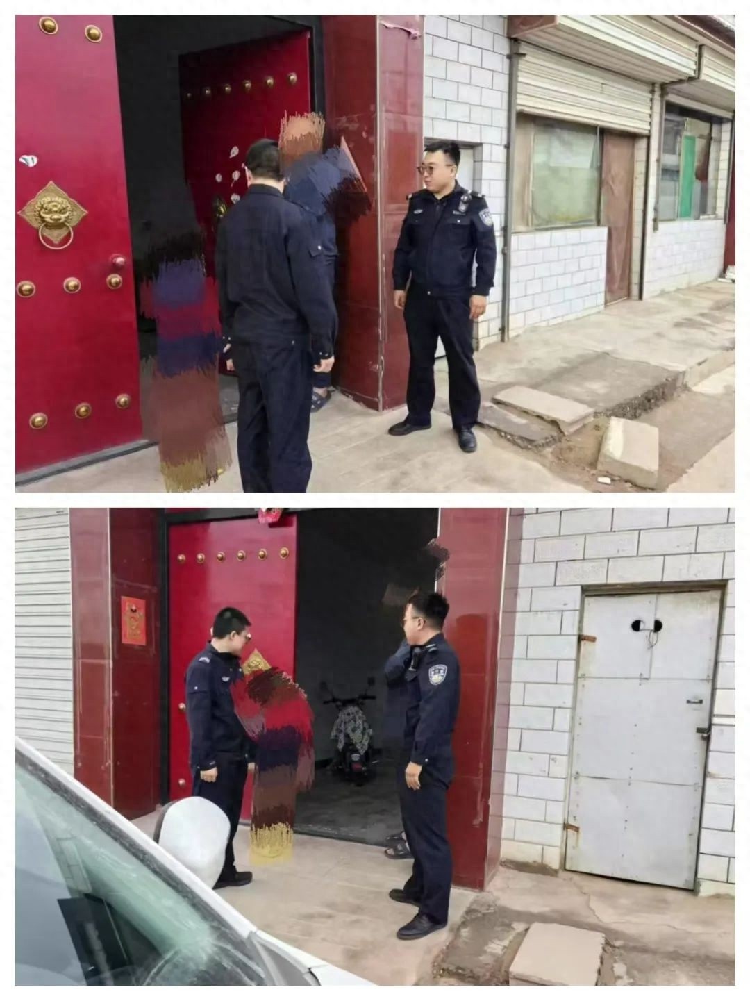 2025 年怀仁市惊险一幕！7 岁小女孩马路中间危急，民警如何救援？