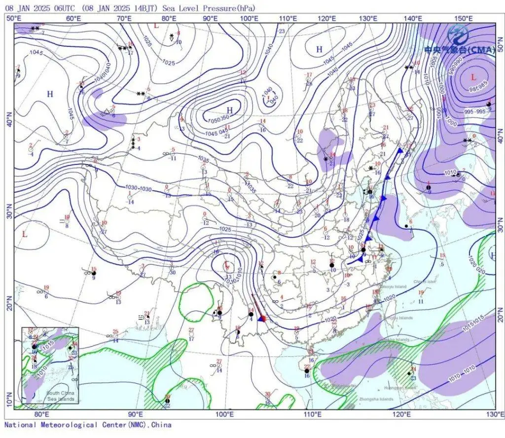 冷空气今夜来袭！上海明天最高仅5℃，郊区最低零下5℃，你准备好了吗？  第4张