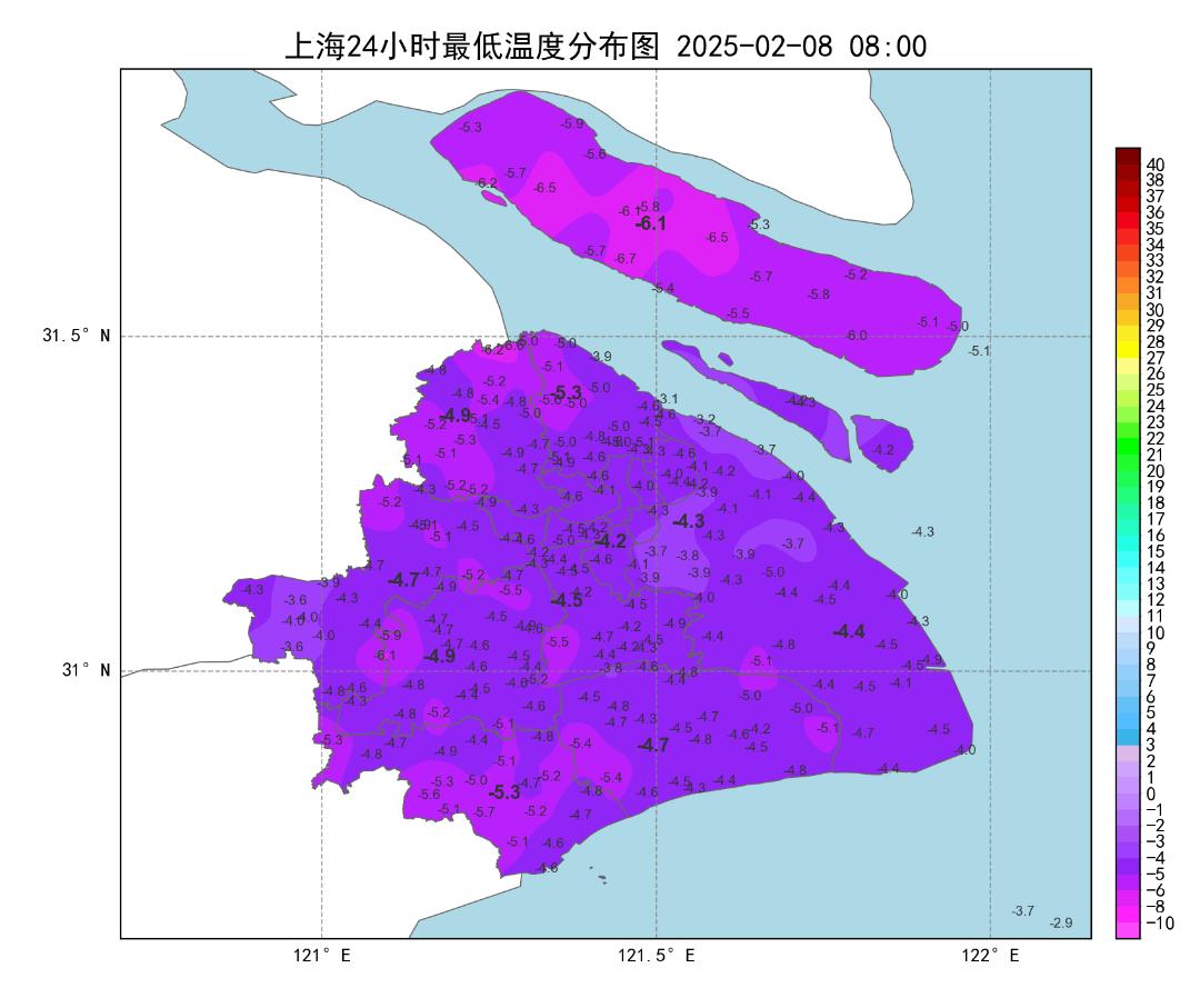 上海气温创35年新低！明晨郊区零下7度，你准备好迎接寒冬了吗？  第3张