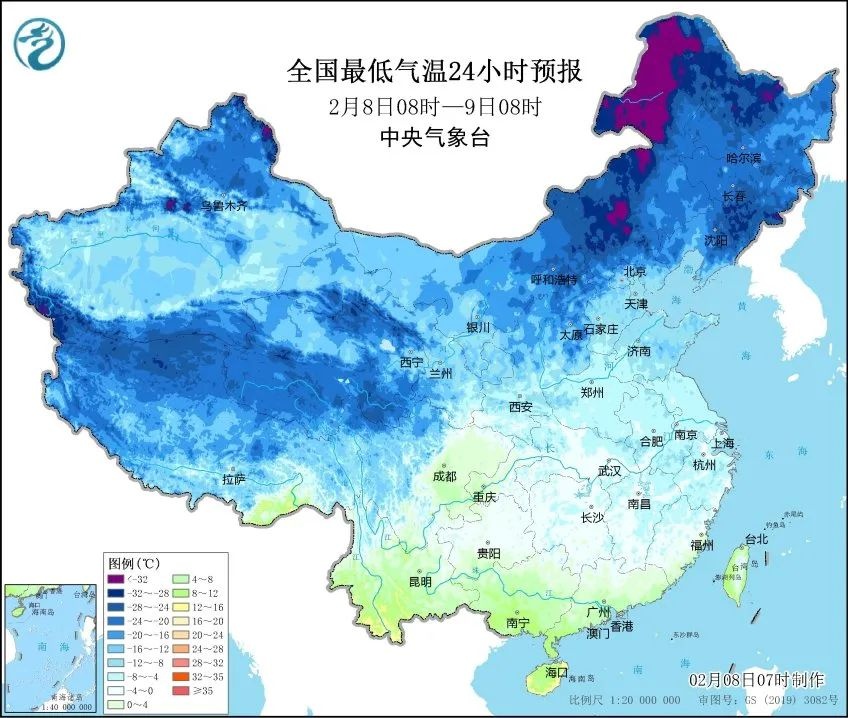 上海气温创35年新低！明晨郊区零下7度，你准备好迎接寒冬了吗？  第4张