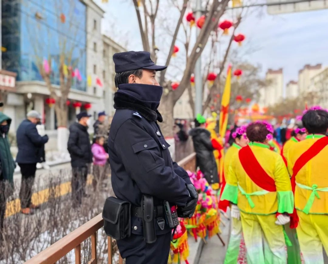 锣鼓喧天闹新春，民辅警如何守护我们的社火盛宴？  第5张