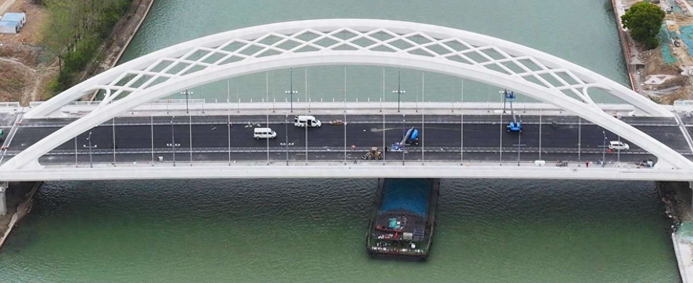二里桥路跨京杭运河大桥即将通车，周边这么多好地方？