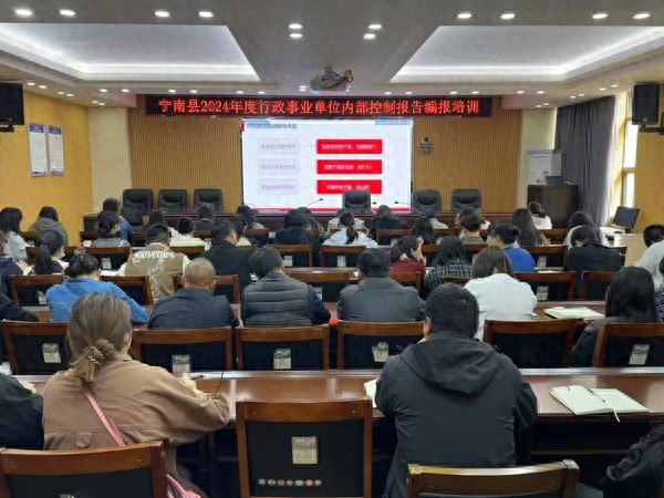 宁南县128个单位参训，4月8日内控编报培训会有何成果？
