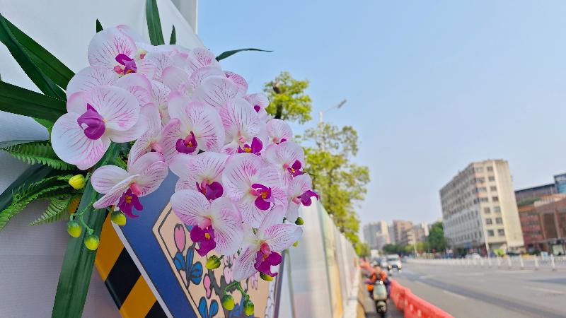 石湾大道围挡变身立体画廊！你见过吗? 快来看看  第4张