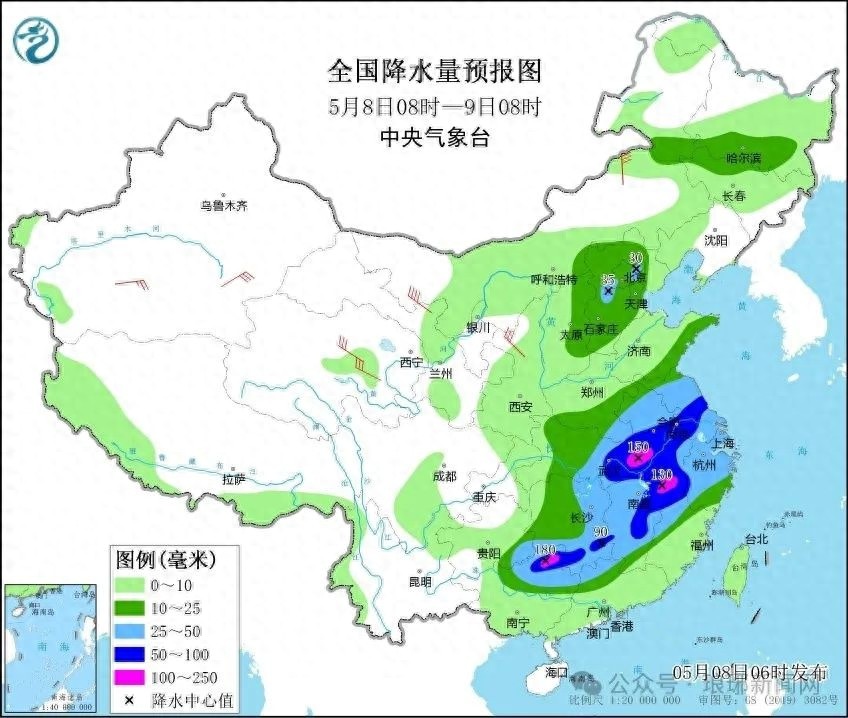 5月8日起未来三天山东多雷雨？各地天气情况速看
