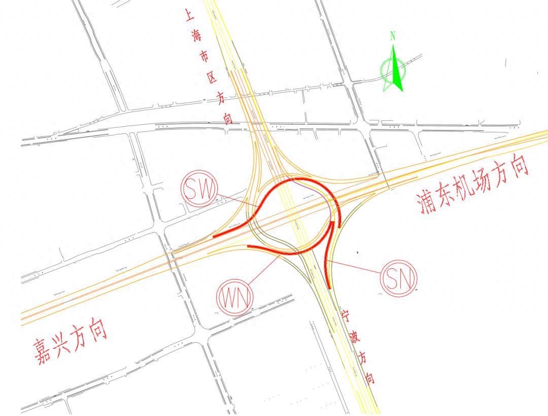 S32申嘉湖高速匝道维修，本周末全封闭！如何绕行才能避开拥堵？  第1张