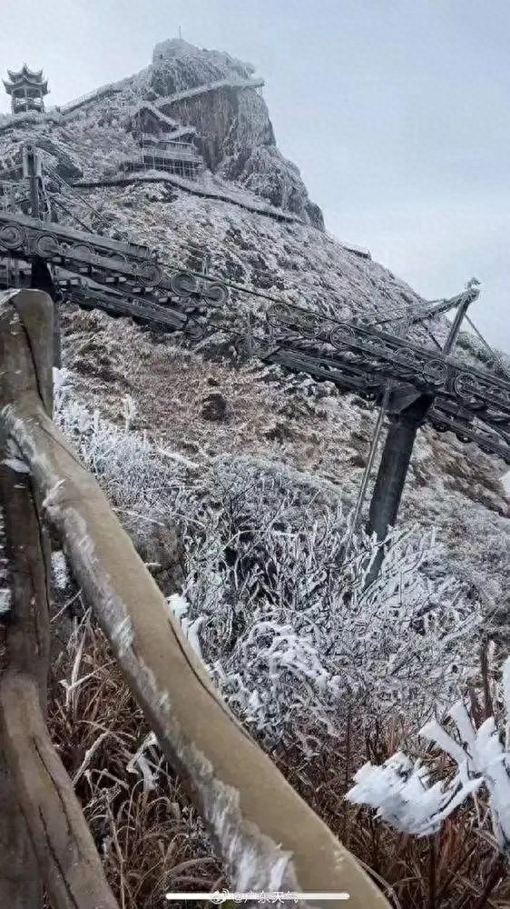 谁说广东不下雪？看粤北雾凇冰挂惊艳亮相