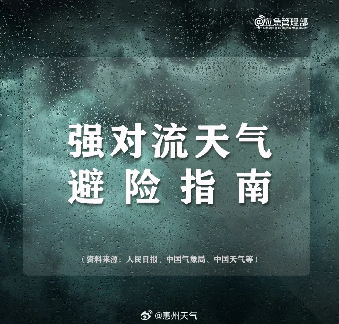 注意！惠州周末天气不稳定，你的户外活动要改期吗？  第2张