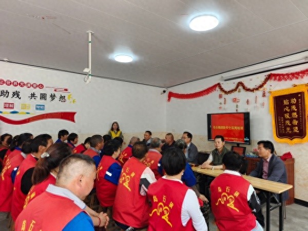 5月7日岛石镇这场消防逃生演练！残疾人安全如何保障？