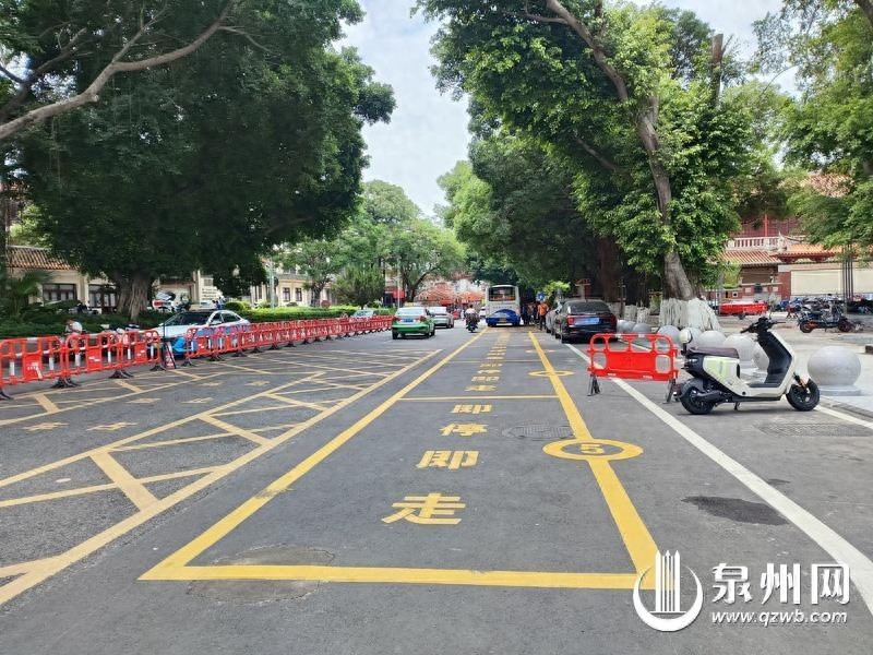 泉州古城区中山北路交通拥挤缓解？港湾式停靠站投用引关注