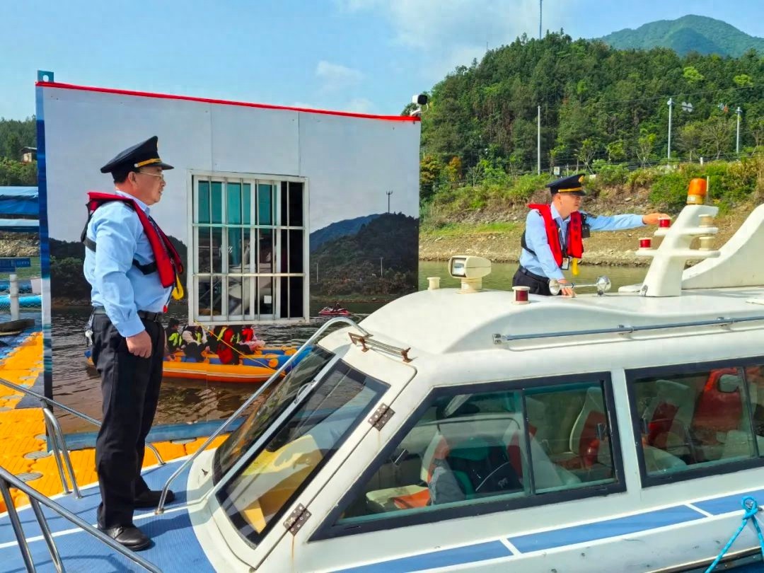 杭州市交通执法队筑牢水上安全防线？隐患排查整改率达100%