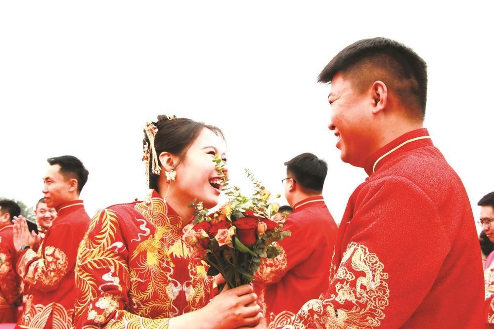5月7日肥乡区百人集体婚礼！传统中式流程为何能获众人点赞？  第4张