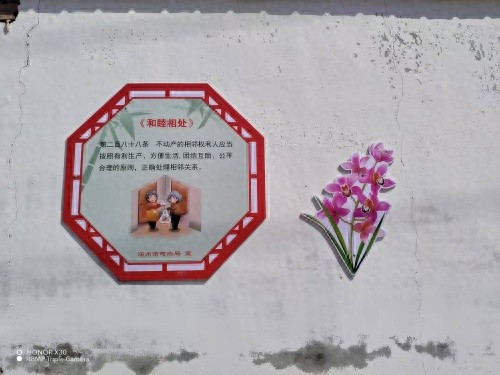 民法典宣传月！深州两村建法治文化街，在家门口就能学法？真棒