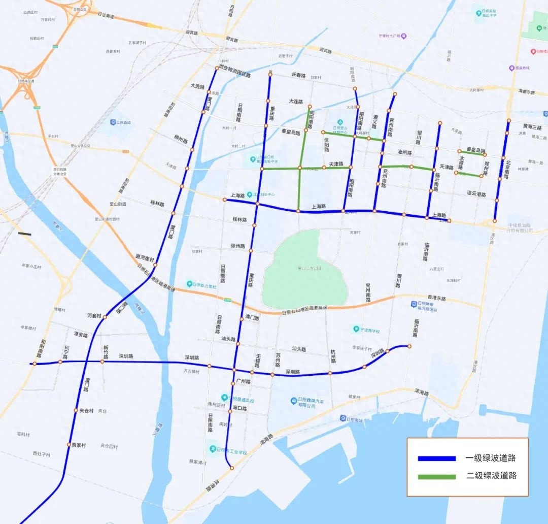 经开区交通效率提升8%！日照公安如何实现9条主干道双向绿波？  第1张