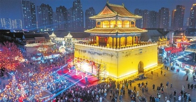 错过春节不要紧，天津鼓楼灯会还在等你！你准备好来体验这浓郁的年味了吗？