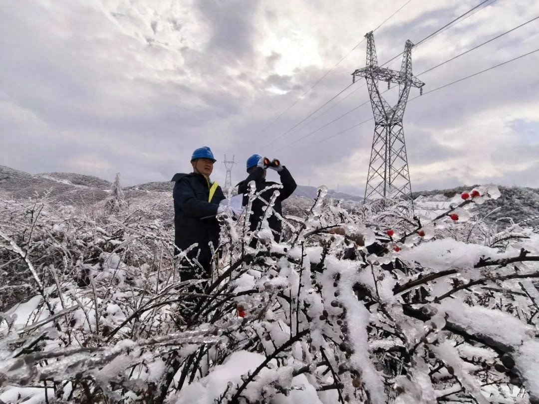 南方电网遭遇罕见覆冰危机！212条输电线路受影响，你家乡安全吗？  第1张