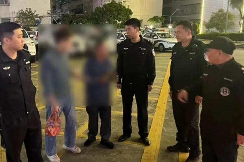 揭阳公安如何用行动守护迷失老人？雨天撑伞、深夜护送，温暖人心  第2张
