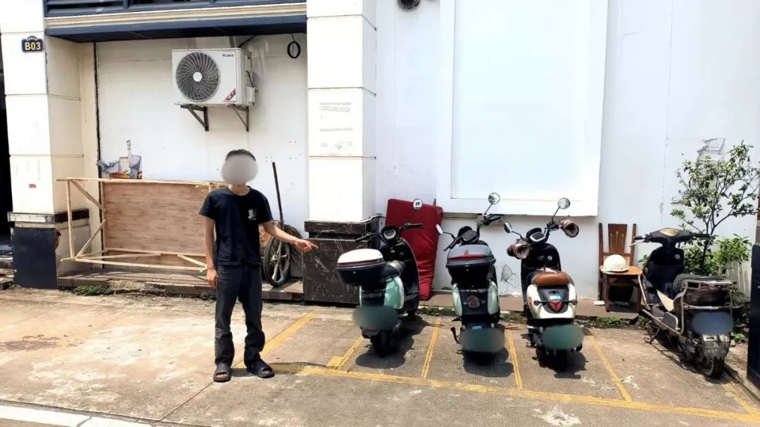 开着宝马偷电池？海口警方48小时破获数十起电动车电池盗窃案  第2张