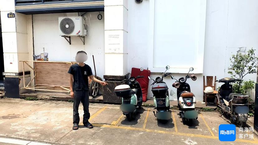 租宝马偷电单车电池，获利4014元？海口警方破案数十起  第2张