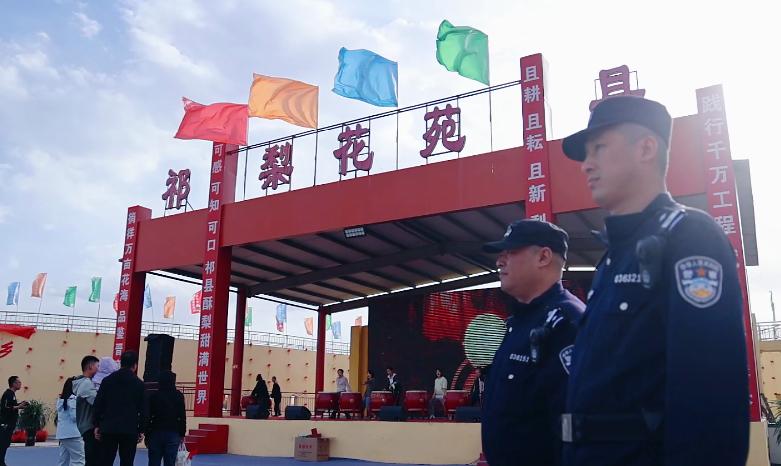 祁县梨花盛景中，警筑防线！啥样的安全感触手可及？  第3张