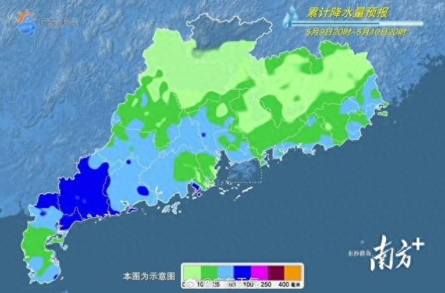 5月9日广东遭长飑线袭击！多地一秒天黑，周末能否等来阳光？