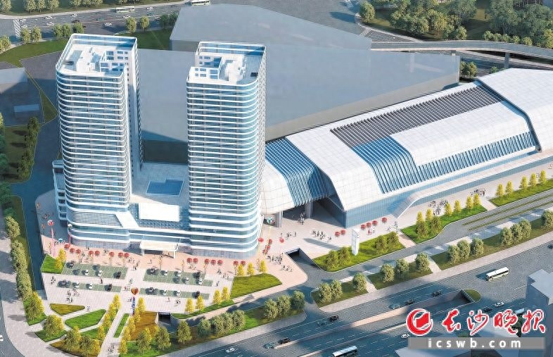 5月8日长沙汽车南站综合交通枢纽二期项目开工！这会带来啥巨变？