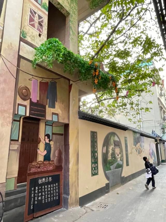 大良氹头直街改造后颜值飙升，你还没来打卡吗？  第14张