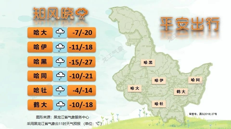黑龙江未来三天雪情大揭秘！哪些地区将迎来中雪？  第6张