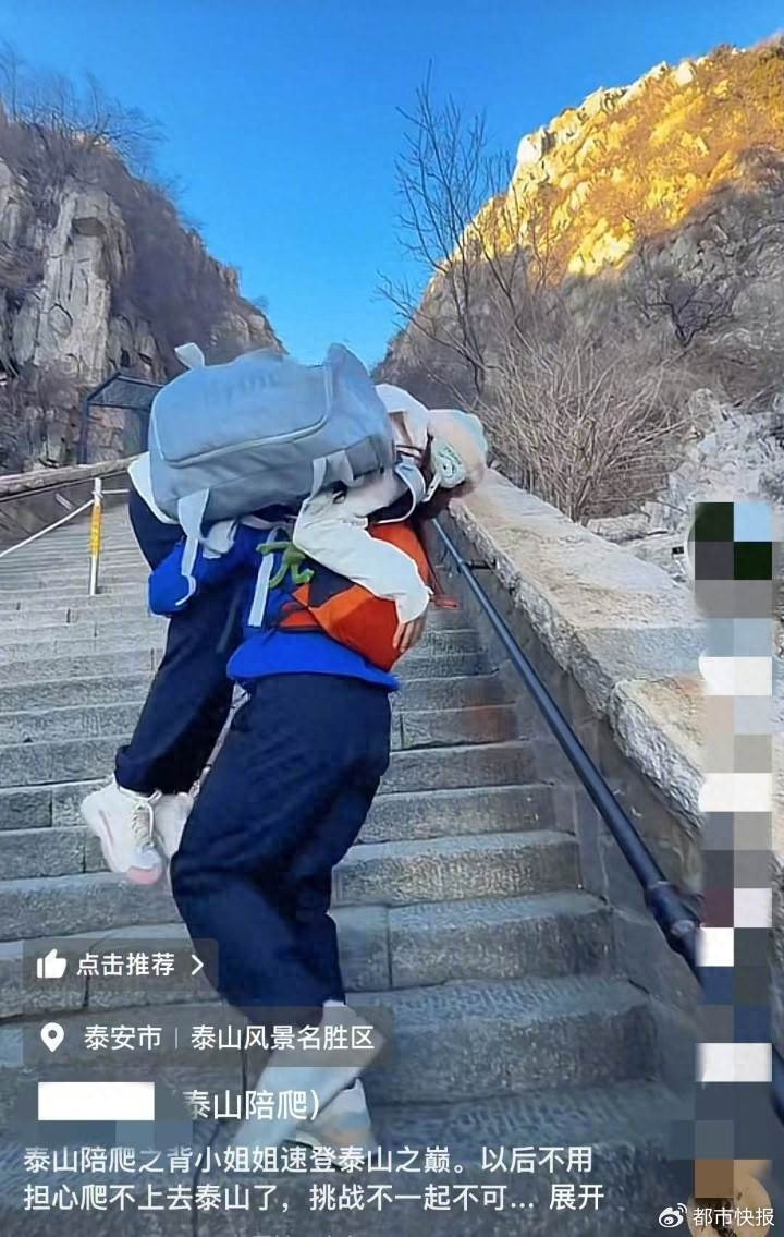 年赚30万！泰山陪爬真的这么赚钱？揭秘小伙的独特职业之路