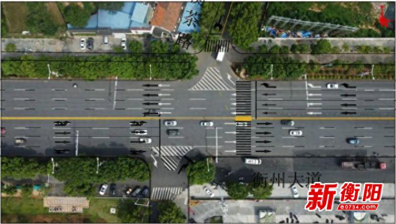 衡阳交警对路口优化调整！衡州大道交通将大变身?
