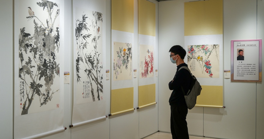 海派书画作品展启幕！11 位中青年书画家的 55 幅作品有多惊艳？  第2张