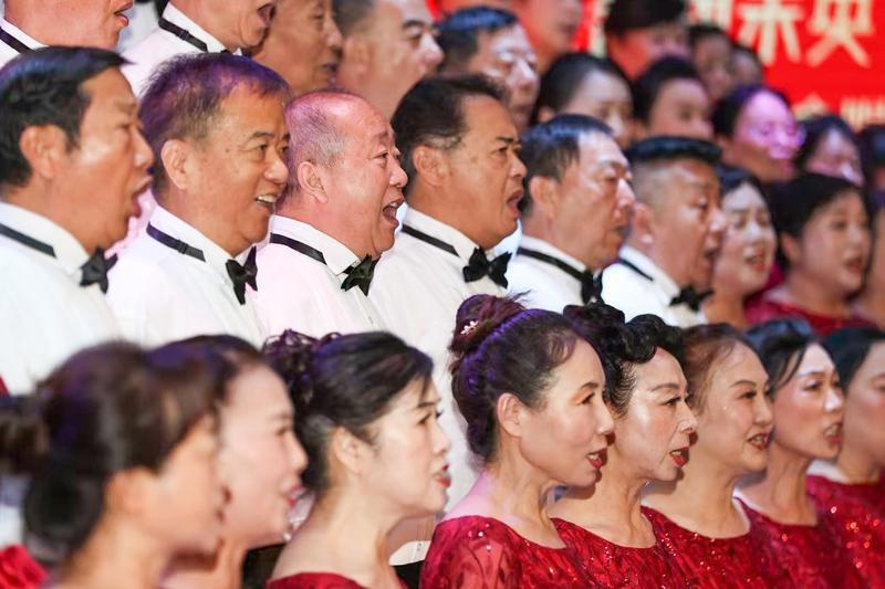 5月10日未央群众合唱大赛精彩启幕！红色旋律如何燃爆现场？  第6张