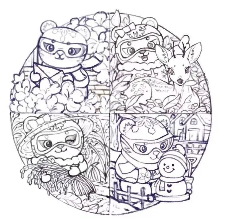 四季如梦系列徽章：一物三用，春夏秋冬的故事你pick哪一款？  第2张
