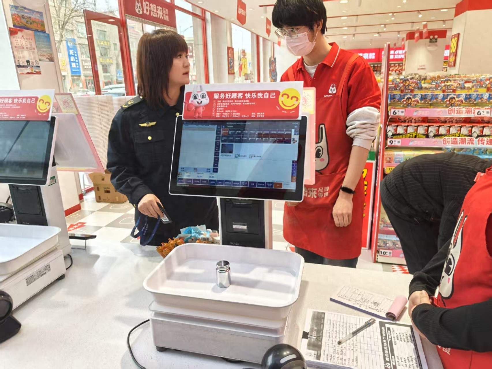 你知道吗？甘州区西街市场监管所如何确保你的零食称重精准无误