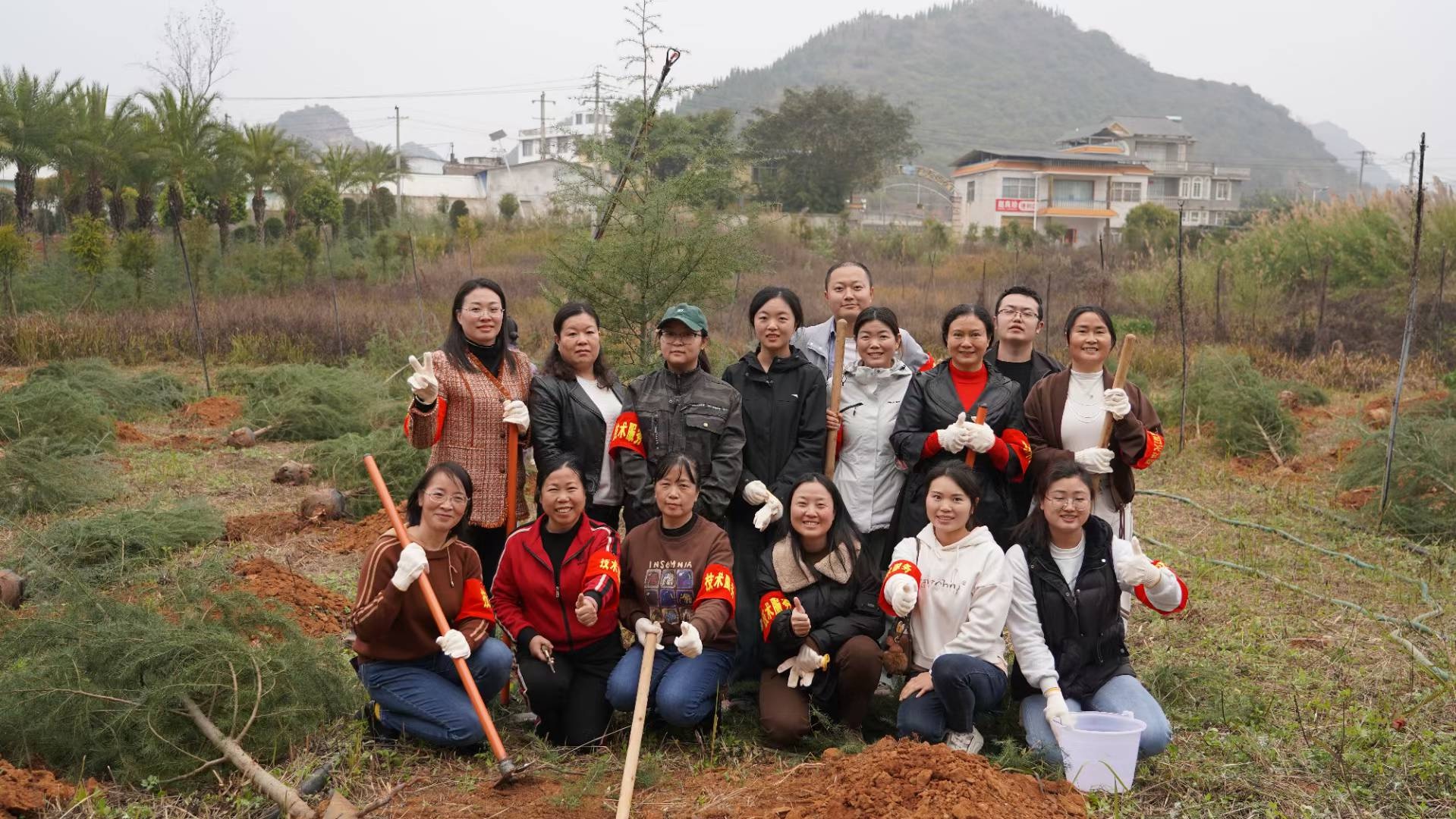 巾帼力量如何为生态美家园添绿？黔西南州妇女植树活动大揭秘  第2张
