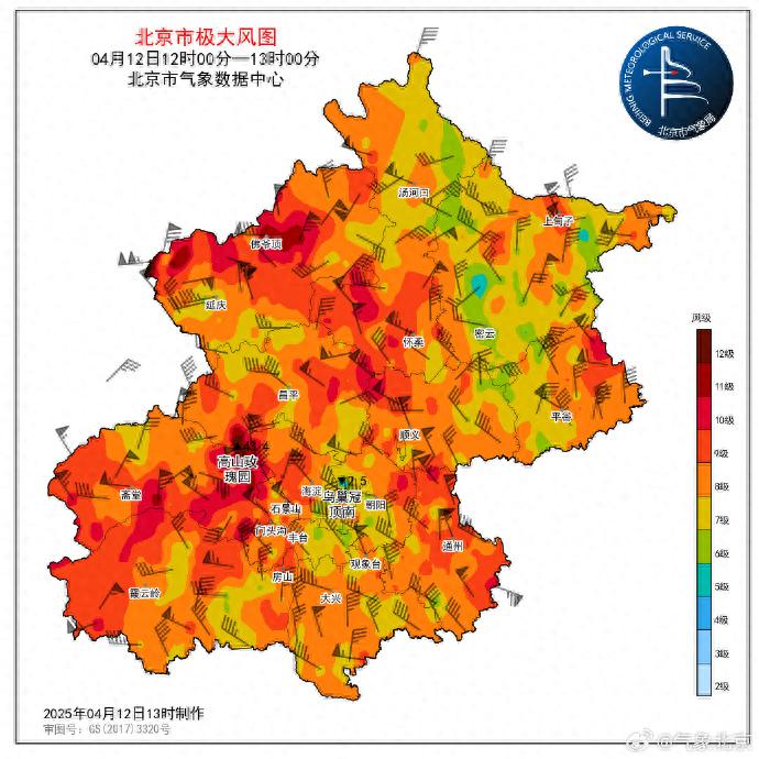 13个区现10级以上阵风！4月北京这场大风究竟有多恐怖？